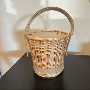 Polène L’Osier Basket Wicker Bag